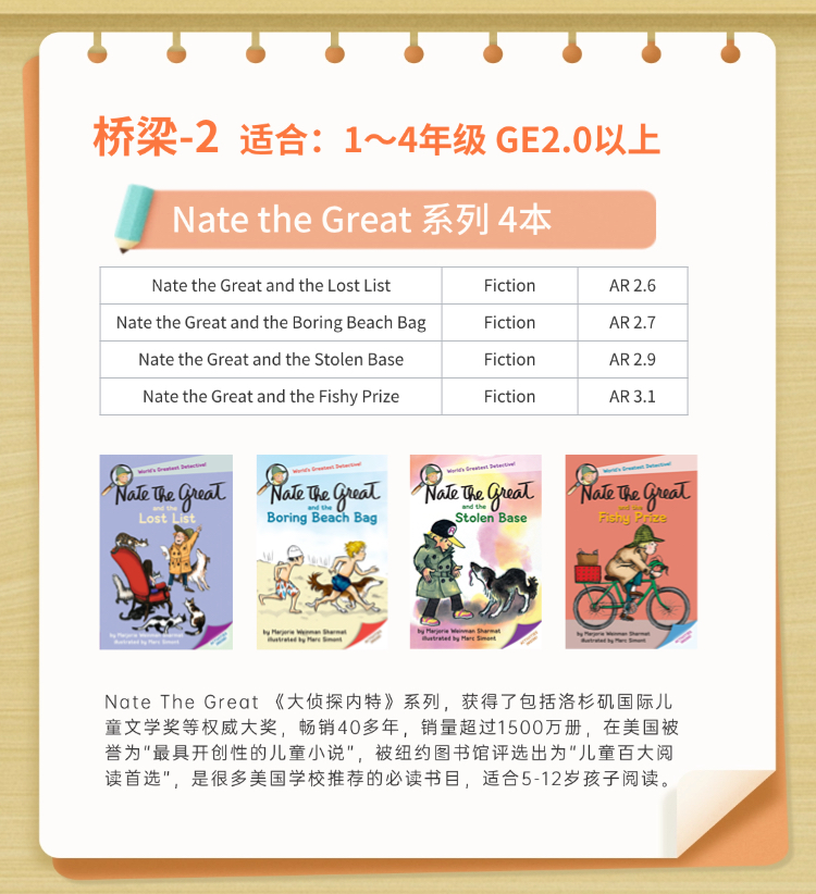 Nate the Great 泛读营